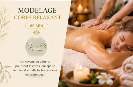 Modelage du corps relaxant