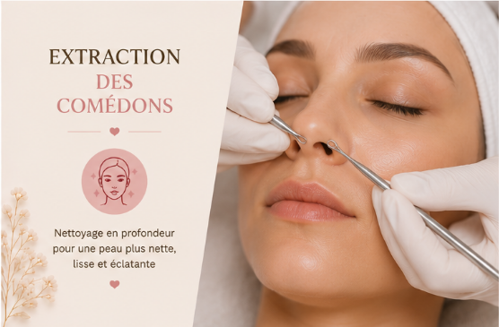 Extraction des comédons