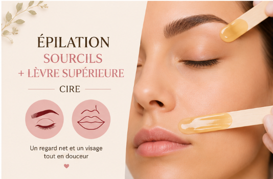 Forfait sourcils + lèvre supérieure