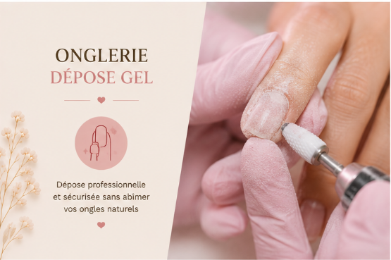 Onglerie- Dépose gel